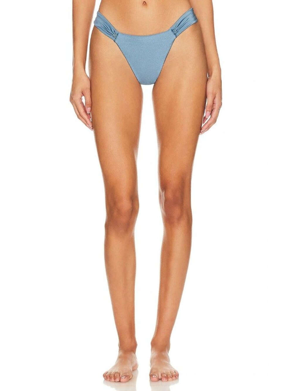 DEVON WINDSOR Carter Bikini Bottom in Steel Blue Medium Womens